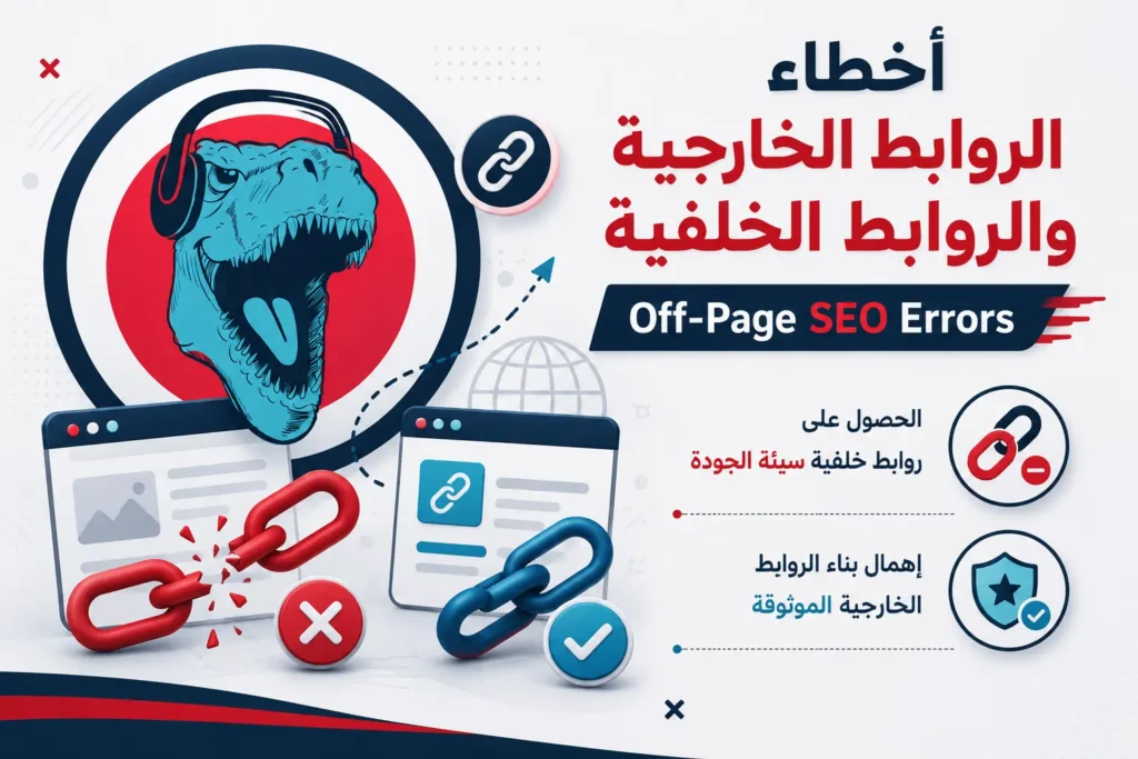 أخطاء السيو التي تؤثر على ترتيب الموقع 