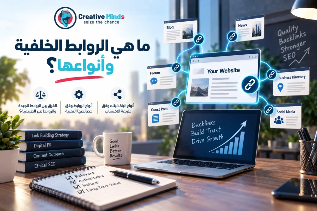 الروابط الخلفية وأنواعها